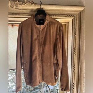 Theory Tan Suede Jacket (Men’s)